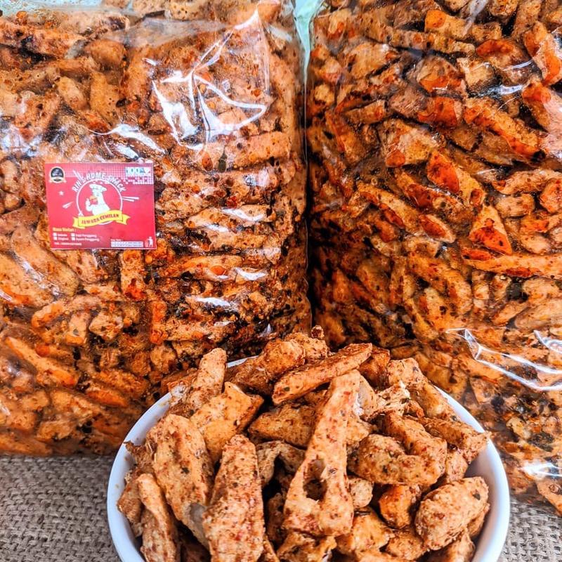 

Basreng Extra Pedas Daun Jeruk 1 kg