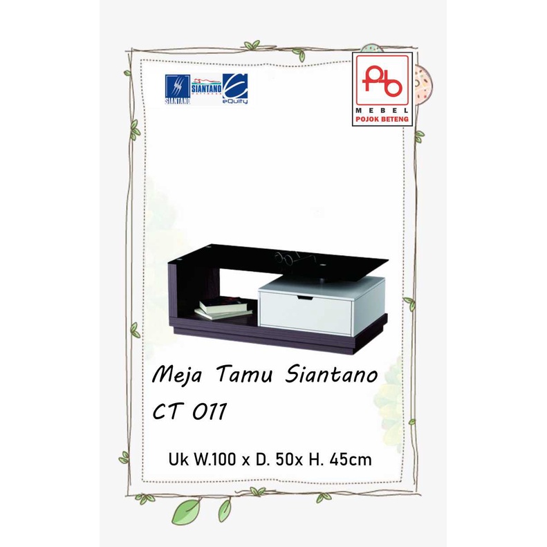 Meja Tamu Siantano CT 011