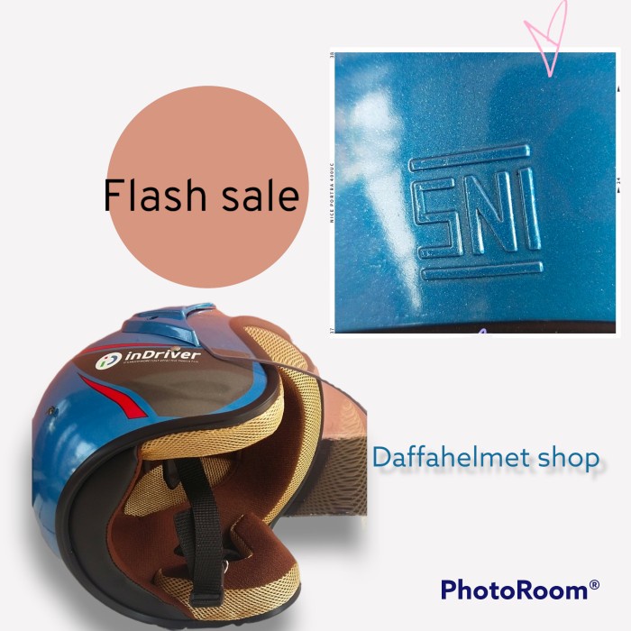 Terpercaya Helm Indriver Ojol Ojek Online Kmn01