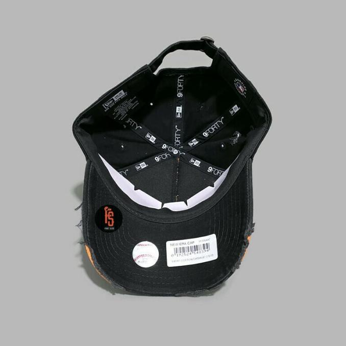 TOPI NEW ERA ORIGINAL A FRAME DAMAGE NEW YORK YANKEES BLACK