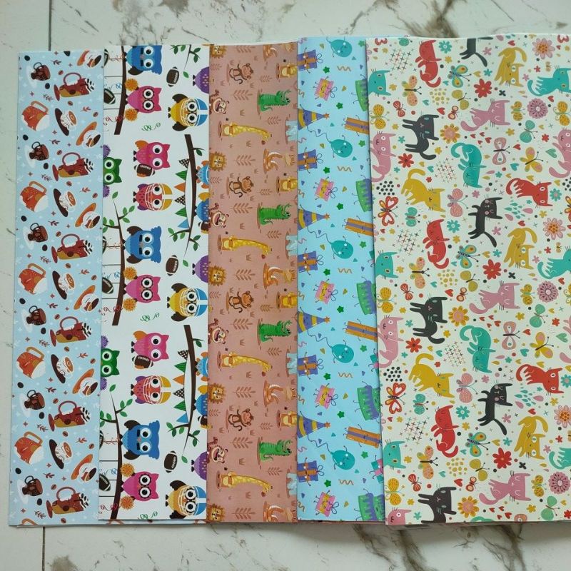 

iDk90 Kertas Kado Sidu 1 Pack / 50 Lembar