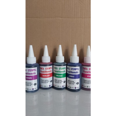 

Tinta Stempel Warna/Flash 100Ml All Variant Warna Best Quality (Media Kertas)