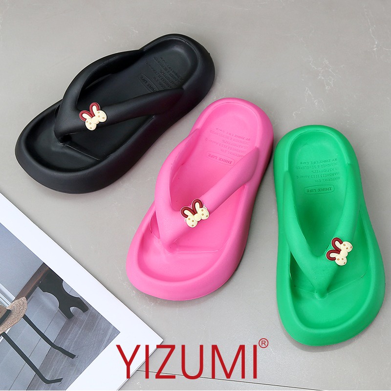 Sandal Jepit Wanita Anti Slip | Sendal Jepit Hak Jelly Yizumi 9016-1