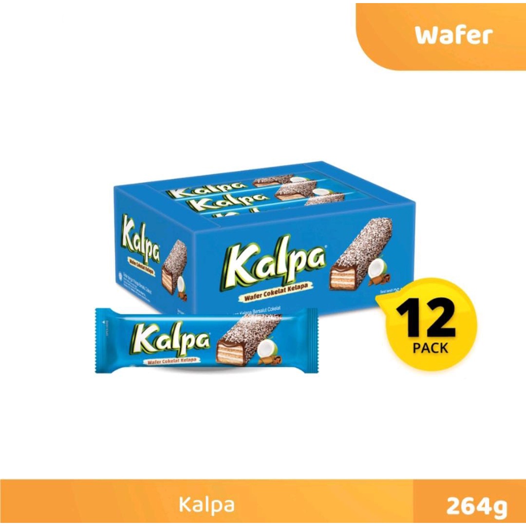 

Kalpa Wafer Cokelat Kelapa 20 Gram