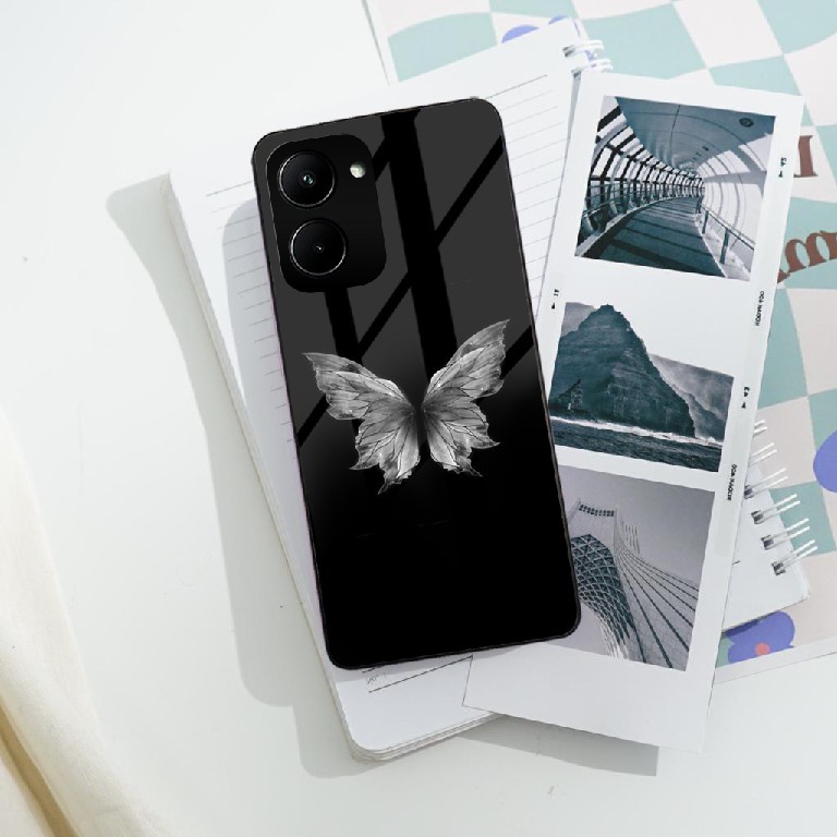 Softcase Glass Realme C33 Terbaru [MC2] Softcase Mirror - Softcase Kaca Realme C33 - Softcase Glass 