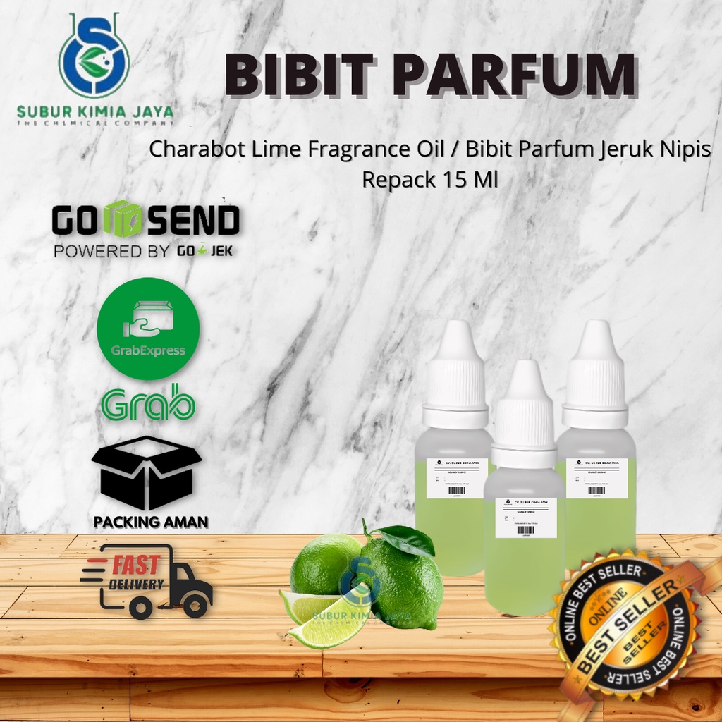 

Jeruk Nipis Fragrance Oil ex Charabot 15 ml Premium