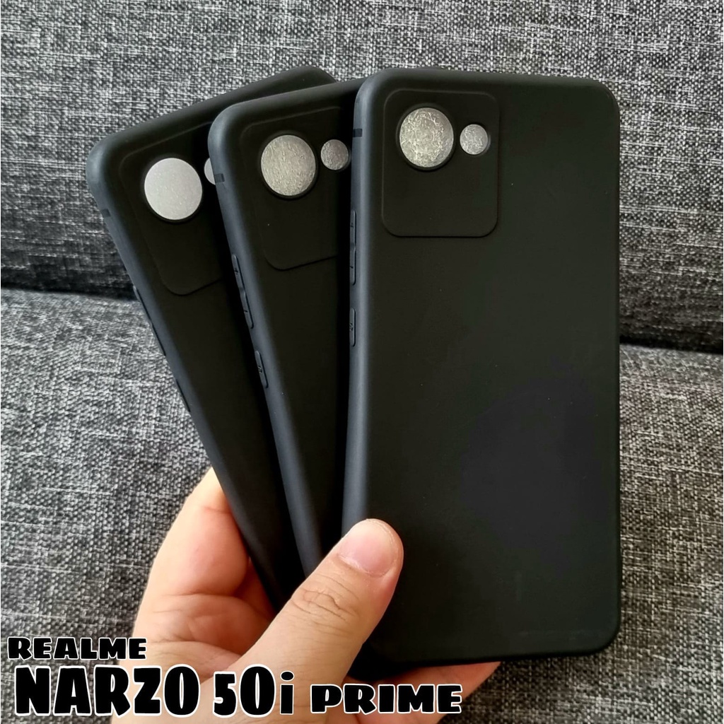 REALME NARZO 50A REALME NARZO 50I REALME NARZO 50A PRIME REALME NARZO 50I PRIME CASE MACARON BLACK S