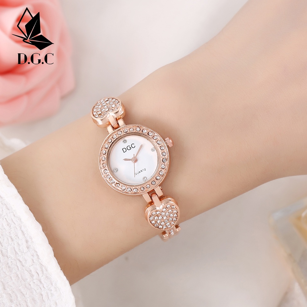 D.G.C✅Jam Tangan Wanita Kuarsa Wanita Cewek Quartz Titanium Diamond Import Fashion W243