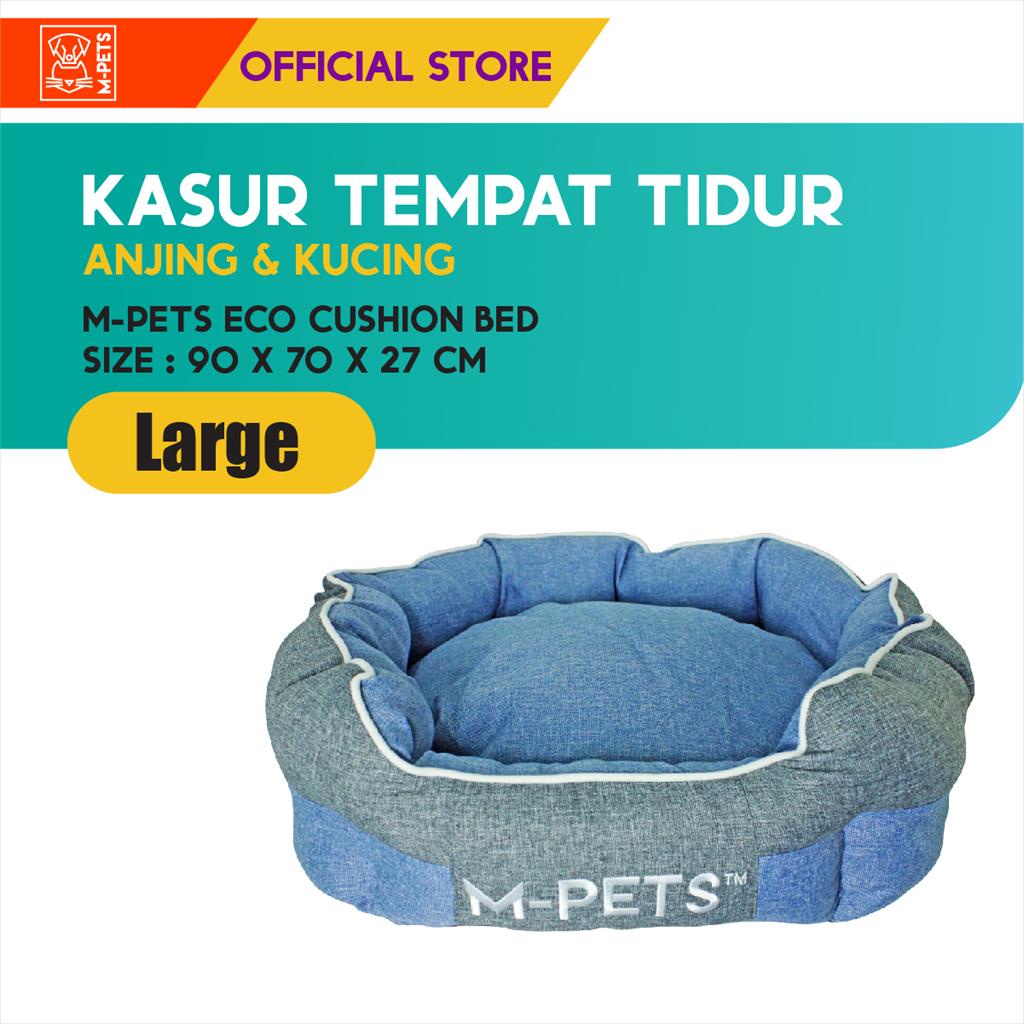 M-Pets Eco Cushion Size L / Kasur Tempat Tidur Kucing Anjing