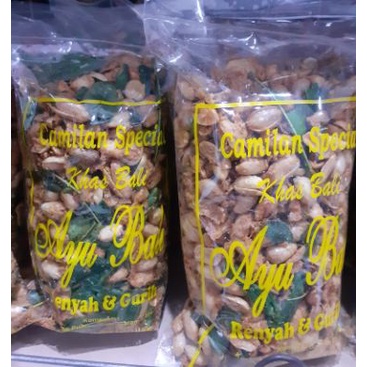 KACANG KAPRI BUMBU DAUN JERUK AYU BALI 300GR ASLI KHAS BALI