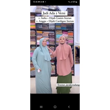 ASNUR JAYA ORIGINAL/MANSET HIJAB/ZIRAN