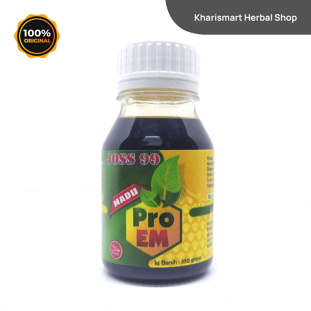 

MADU HITAM PAHIT PREBIOTIK PRO EM JOSS 99
