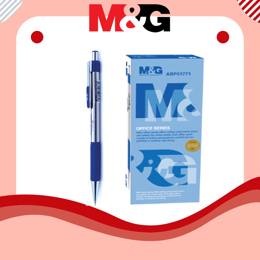 

Pulpen / Ballpoint Metal M&G (ABP01771-B) – ALPHA