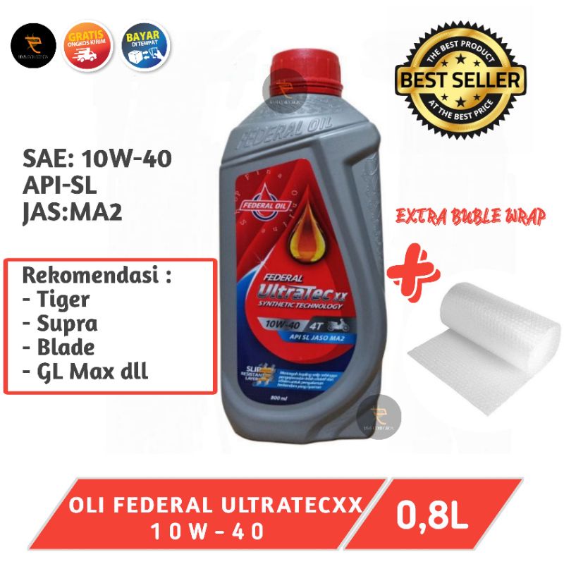 Federal Oil Supreme 0,8L / Oli Federal Ultratec 800 ml