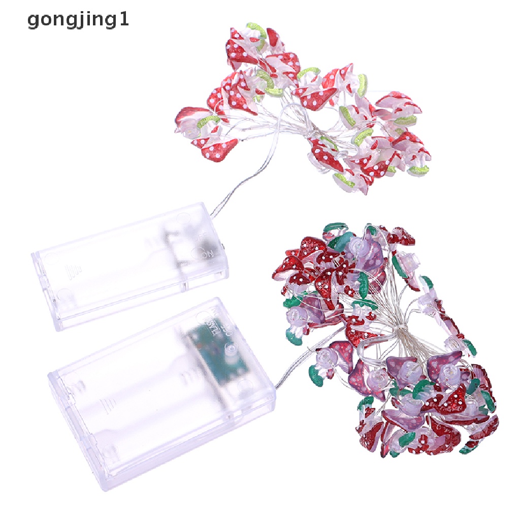 Ggg Lampu Tumblr 30-led 2M / 3M Bentuk Jamur Untuk Dekorasi Natal