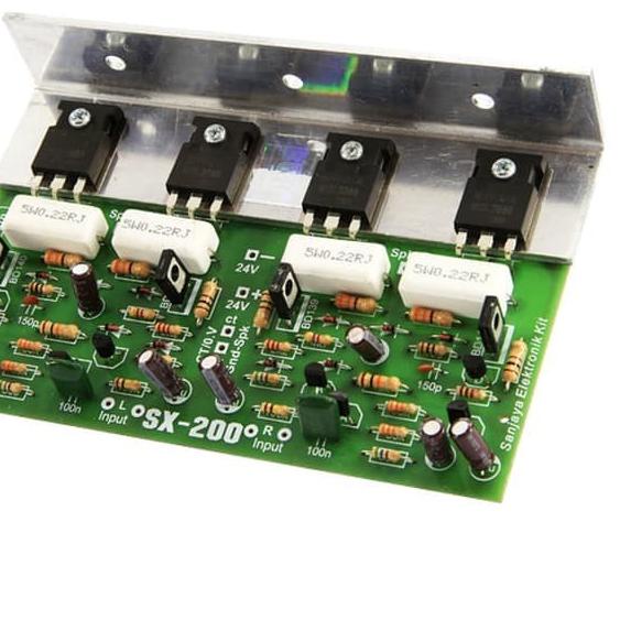 KIT POWER OCL STEREO SYSTEM 200W SX200 SX 200 SX-200 BELL BGR ASLI
