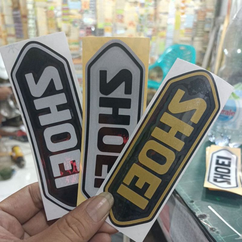 sticker helmet shoei