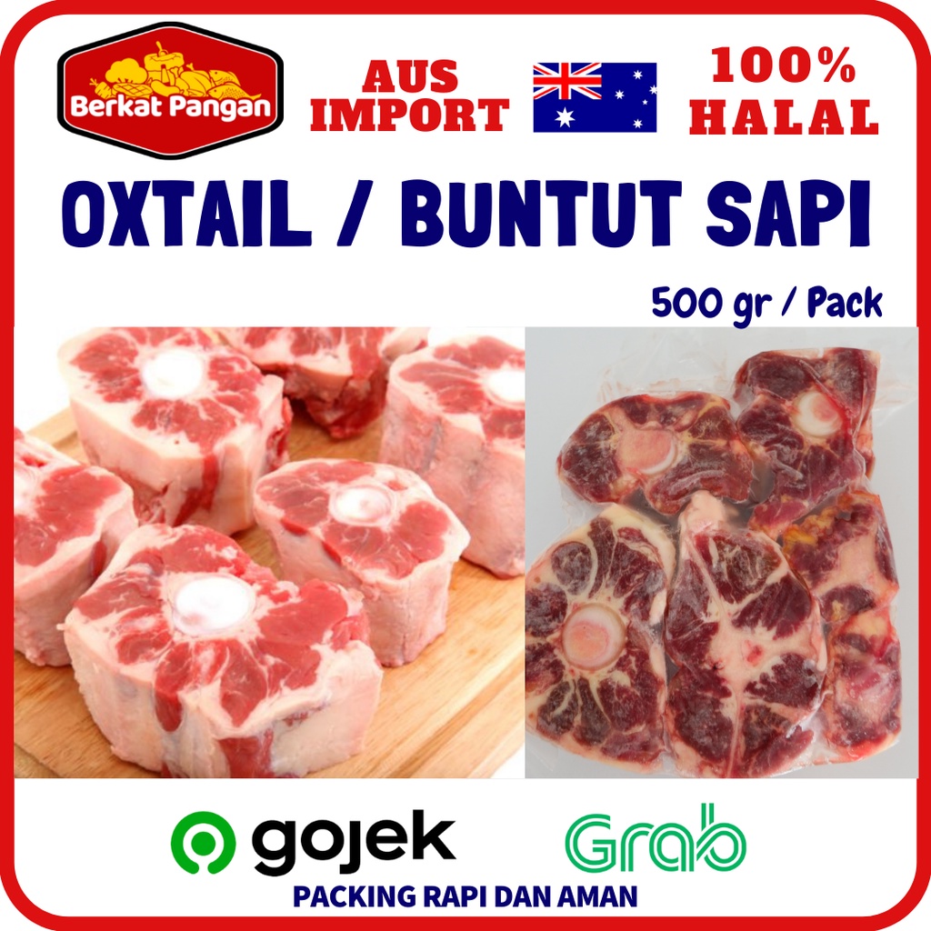 AUS Buntut Sapi / Oxtail 500gr