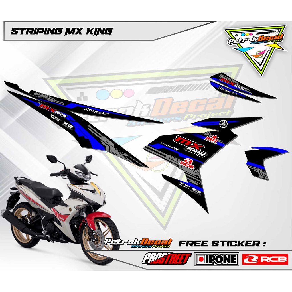 STRIPING VARAISI JUPITER MX KING STRIPING HOLOGRAM MX KING