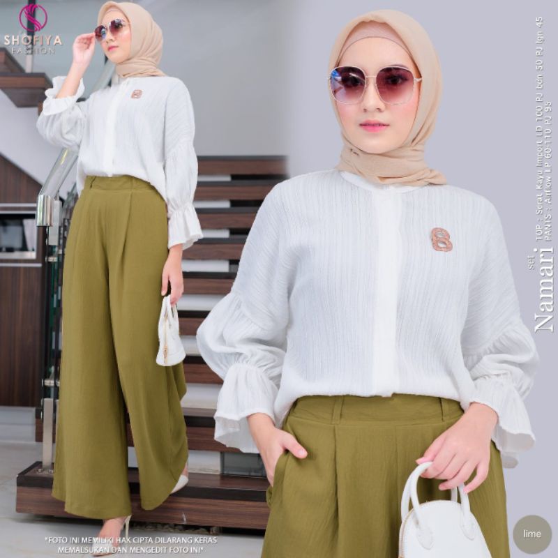 [BARU] AZIETA • NAMARI SET BY SHOFIYA SETELAN FASHION MUSLIM WANITA