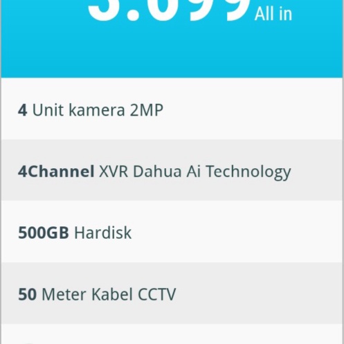 

Promo suku cadang Invoice Paket cctv 4ch Lite Ai 26SZ2 Diskon