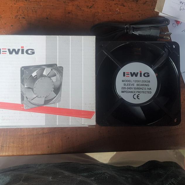 Exhaust Fan Ewig 120x120x38 / Metal Case Mini Fan Ewig MF120/38