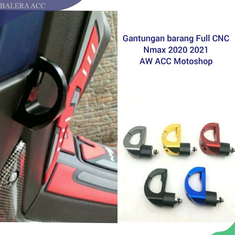 Gantungan cantolan barang Full CNC nmax all new nmax 2020 - 2022 Freego Lexi