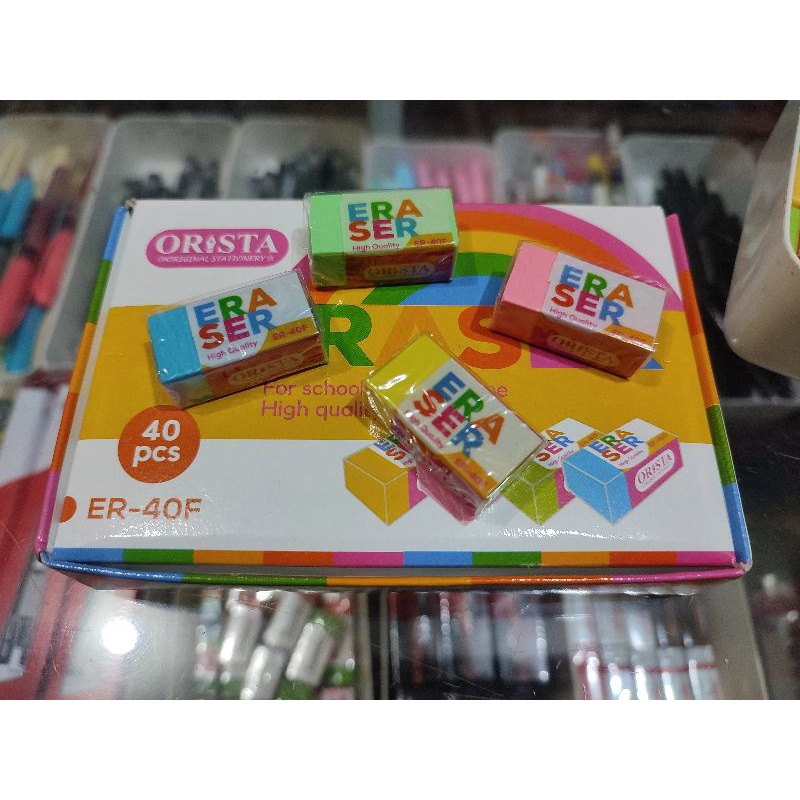 

Setip orista | Penghapus orista 1 pak | penghapus pensil 1pak