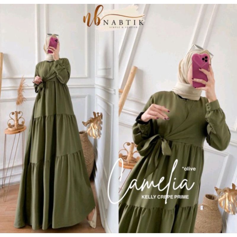 CAMELIA DRESS MAXY CRINGKEL AIRFLOW