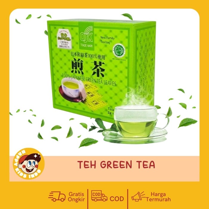 

TEH HIJAU GREEN TEA JEPANG / OSK JAPANESE GREEN TEA