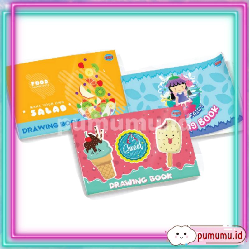 

[PUMUMU] TK02 Buku Gambar A4 SiDu Isi 10 Lembar