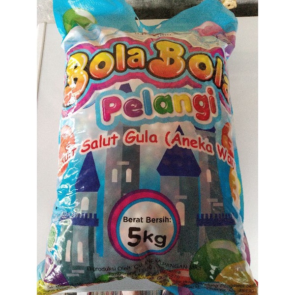

Biskuit Bola Bola Pelangi