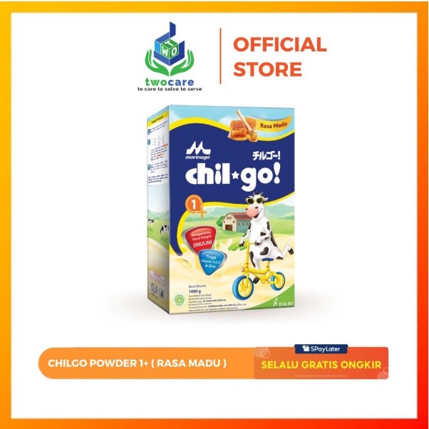 Morinaga Chil Go Powder 1+ Vanila , Madu 1000g