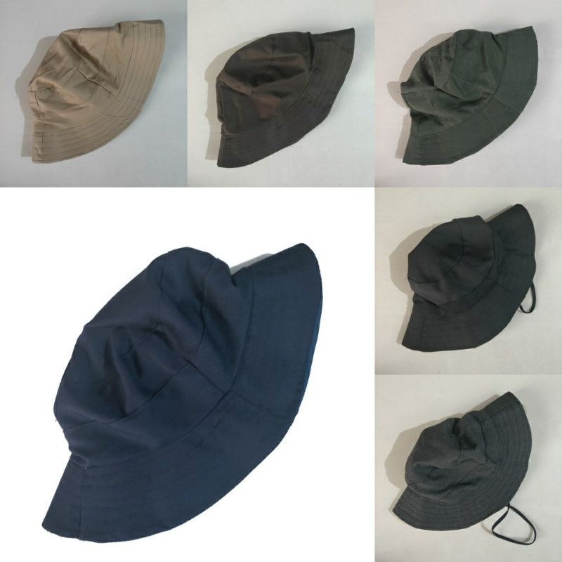 Topi Rimba Topi Keplek Topi Gunung topi pake tali topi pemulung