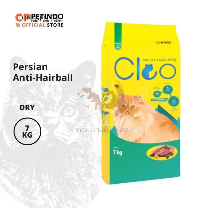 Cleo Persian Cat Food 7 kg 7 Kg Makanan Kering Anak Kucing Dewasa Anakan Meo Me-o