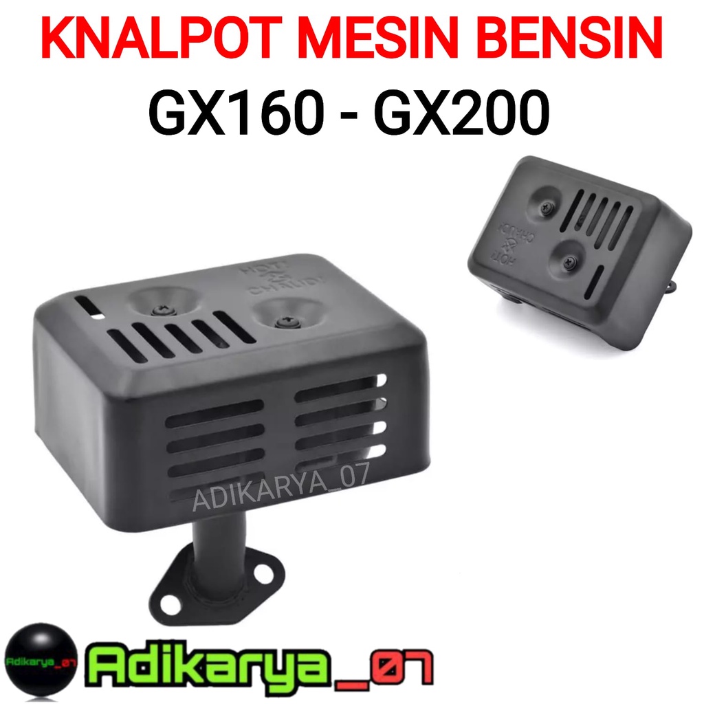 Knalpot GX160 muffler GX160 silincer GX160 GX200