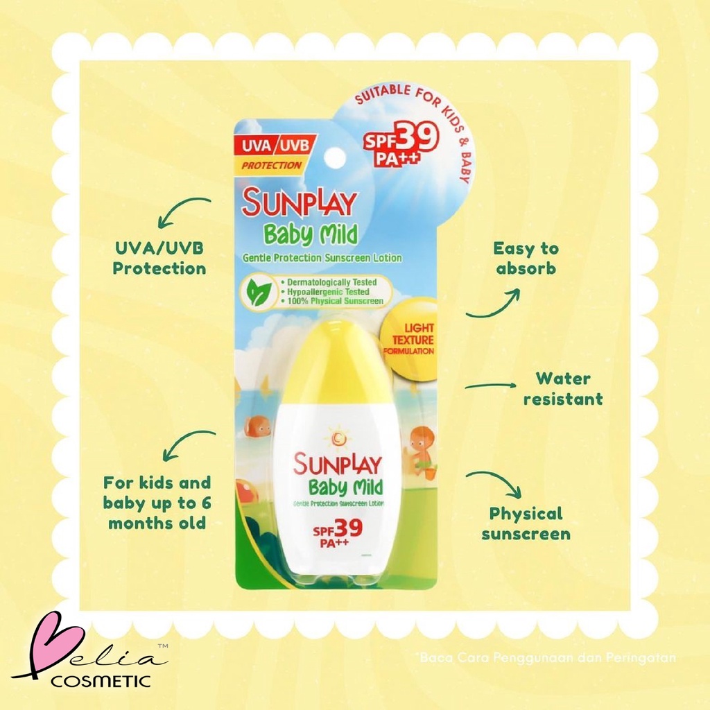 ❤ BELIA ❤ Rohto Sunplay UVA UVB SPF50 PA++++| SPF 39 PA++ | Sunblock Sunscreen Lotion High UV Defense | BPOM