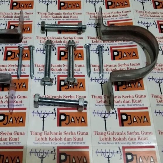 Tiang Antena tv 6 meter (bisa untuk tiang wifi DLL)