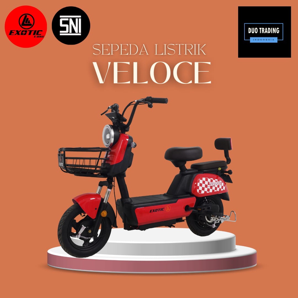 SEPEDA LISTRIK VELOCE PACIFIC EXOTIC