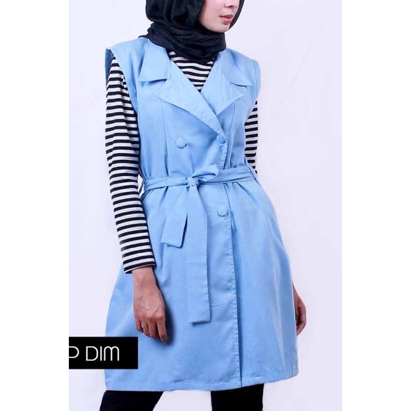 vest/coat model Kimono denim