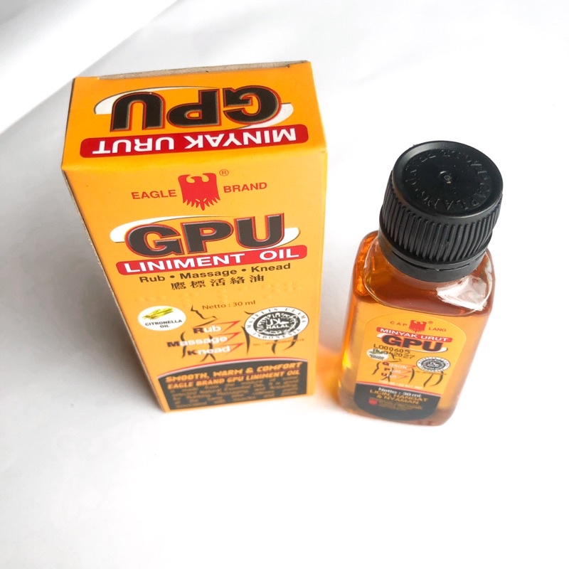 (1 Pcs) Minyak Urut GPU 30 ML