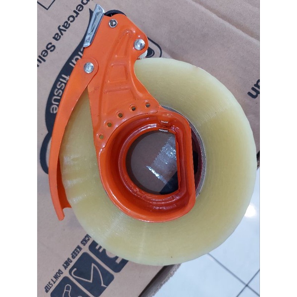 

Lakban Jumbo MPI Coklat / Bening 2 inch 45mm x 500 Yard Full MPI