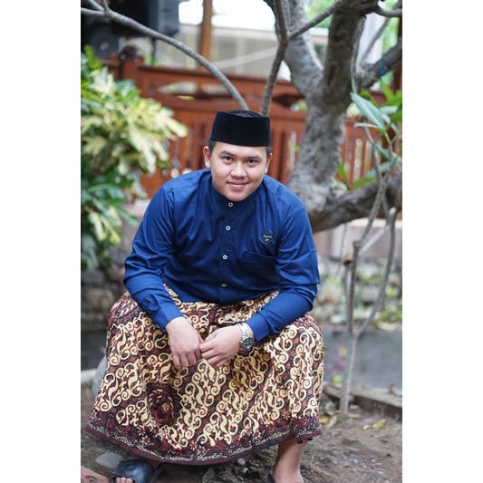 Baju Koko Syubbanul Muslimin Motif Polos | Merk Elrumi