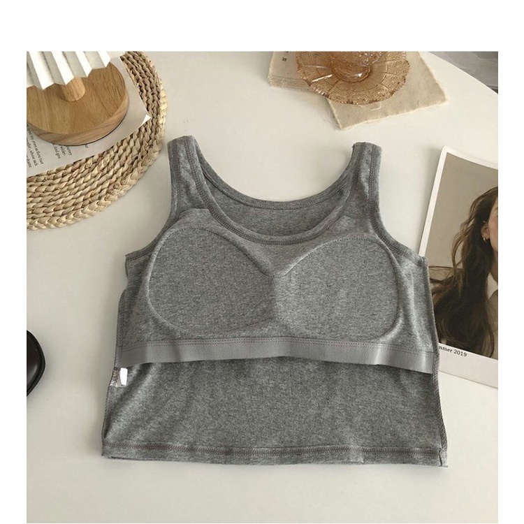 BEE - Tanktop Bra With Cup Bh Singlet Wanita Import Atasan Wanita Terlaris 708