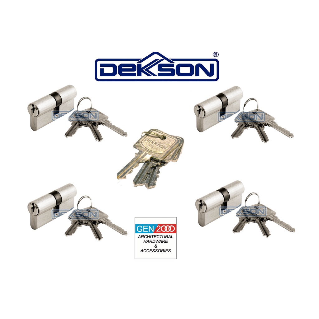 Kunci Master Key Silinder Dekkson DC DL 120MM Master Key Cylinder Lock