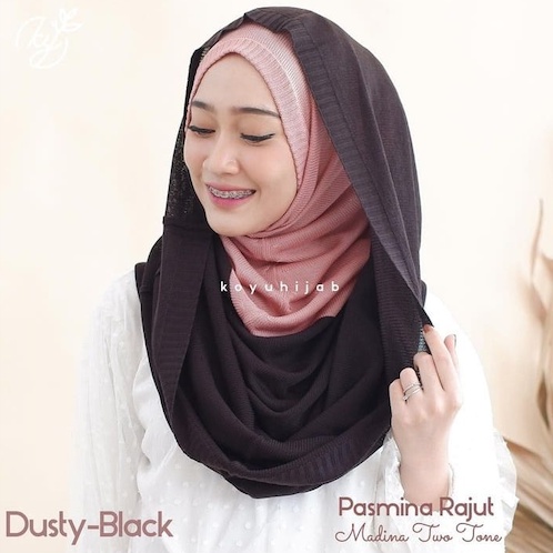 Pasmina instant MADINA Twotone