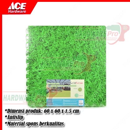 Karpet Lantai Karpet Puzzle Eva Foam Motif Rumput 60x60x1.5 Cm Set Arthome By Azko Indonesia