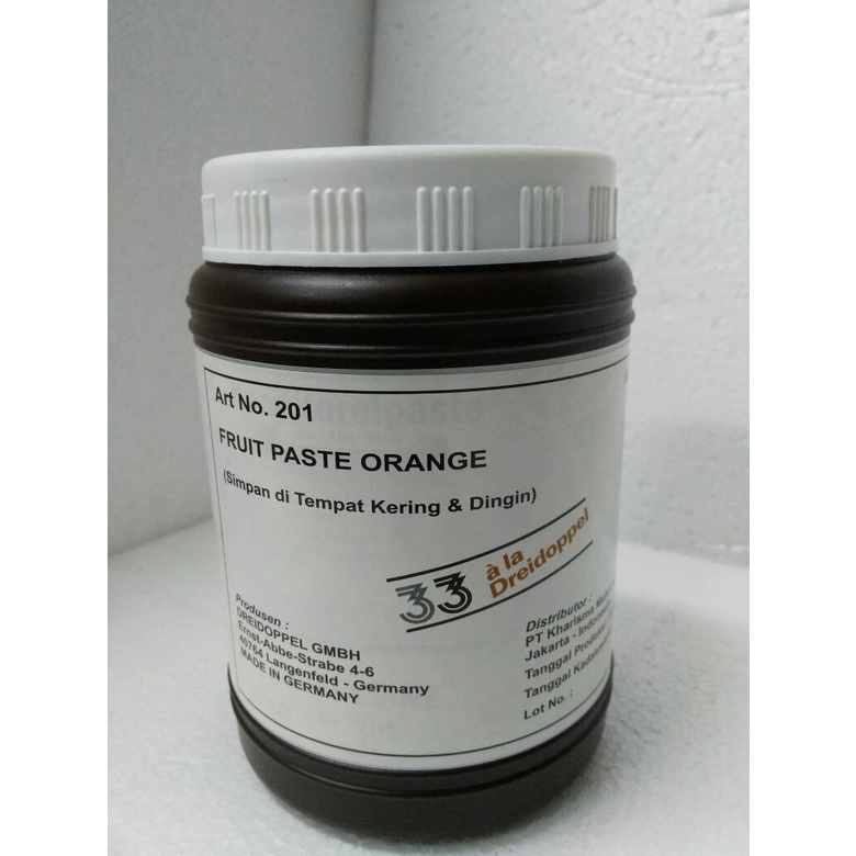 

Dreidoppel Orange Paste 1kg