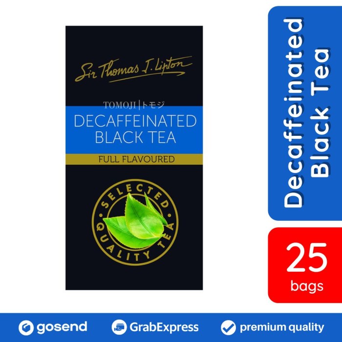 

TEH SIR THOMAS LIPTON - DECAFFEINATED BLACK TEA - 25 BAGS