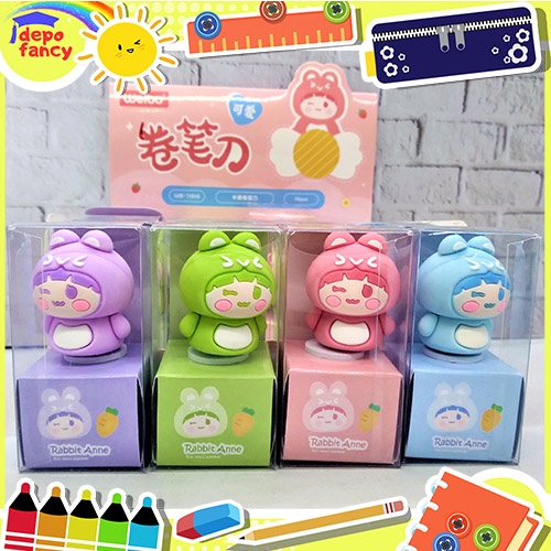 

Rautan Pensil WB-71010 Girls / Sleper / Sharpener / Peruncing Pensil / Ongotan Pensil